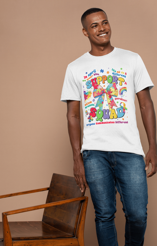 Autism Awareness Shirt - Bow